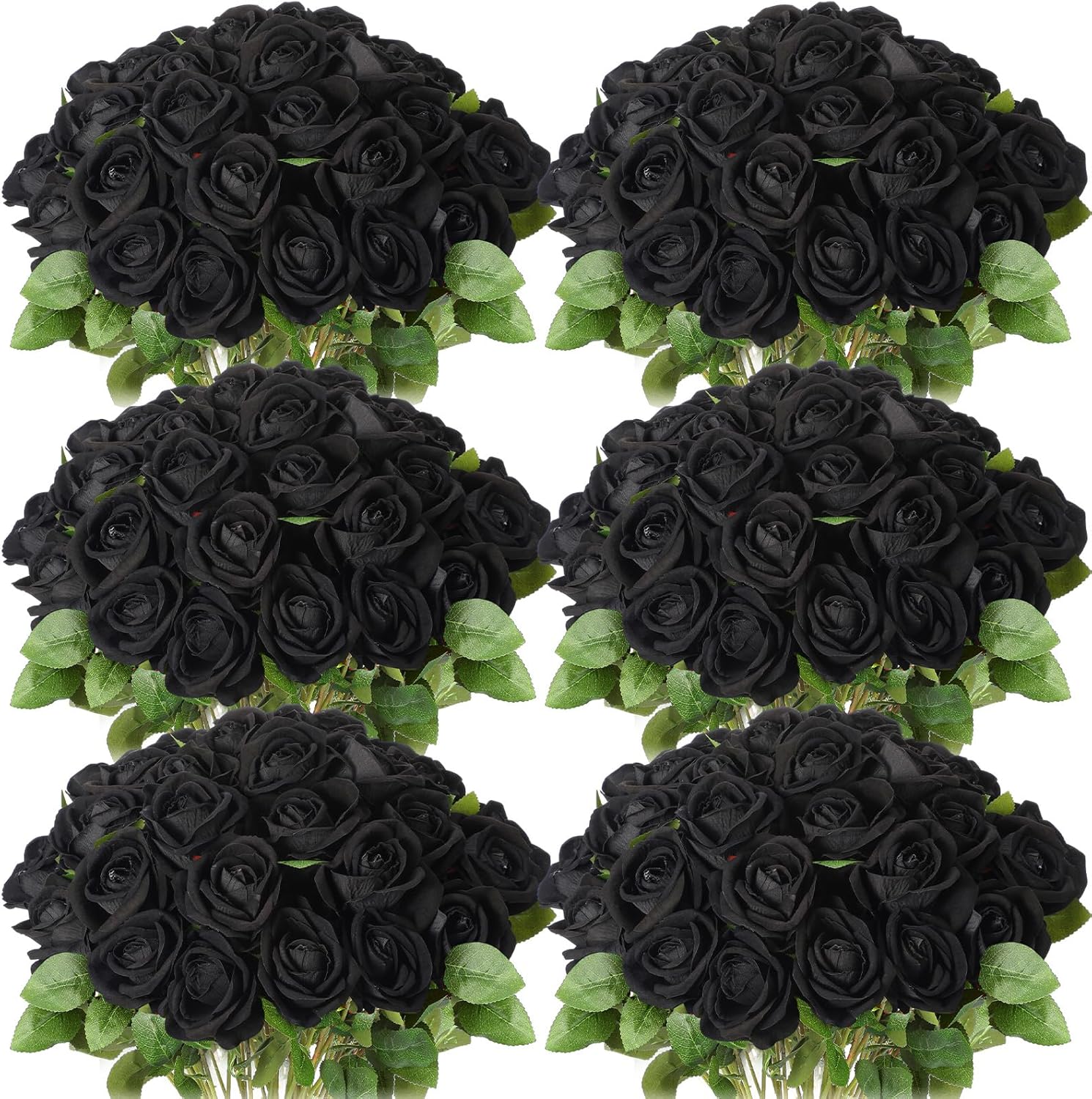 Beige Artificial Plant — Black