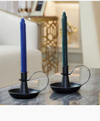 Farmhouse Metal Candle - View 5