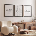 Framed Black Wall Decor — 11" - View 3