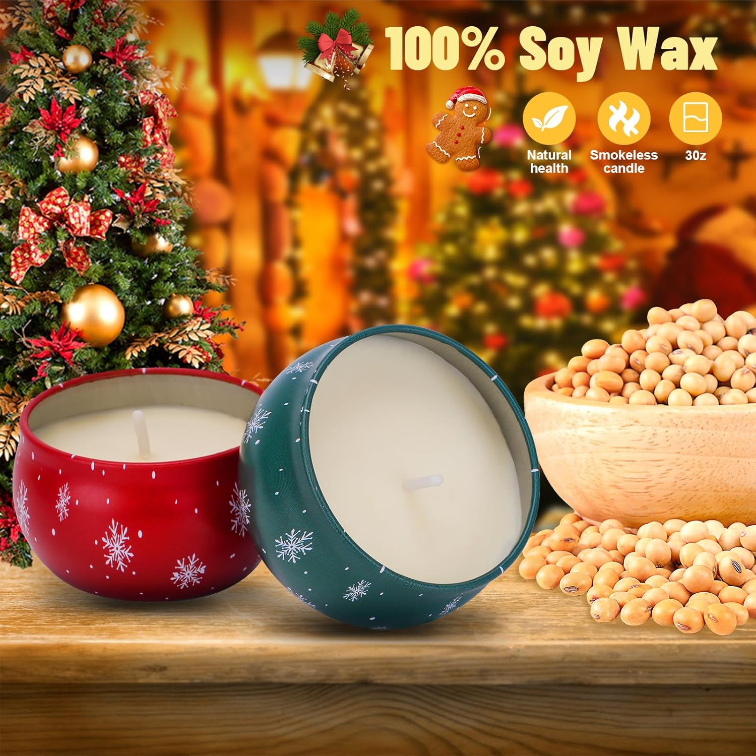 Soy Wax Scented Candle - View 3