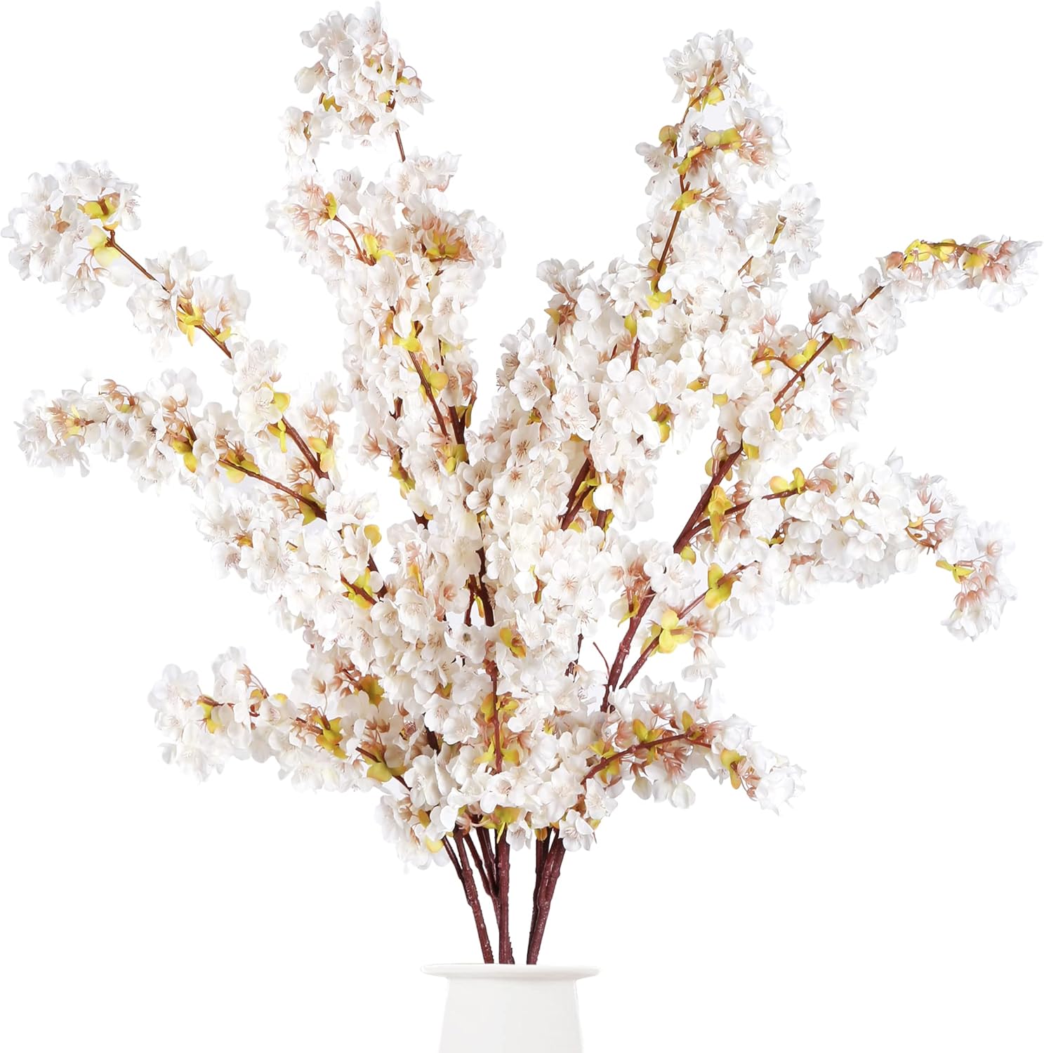 Pink Artificial Plant — 39" — Ivory