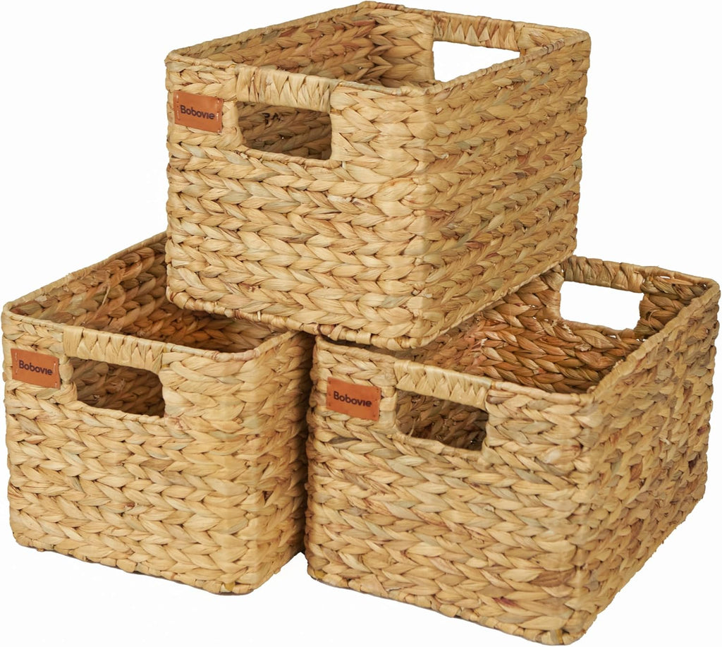 Rattan Storage Basket — 14.2" - View 10