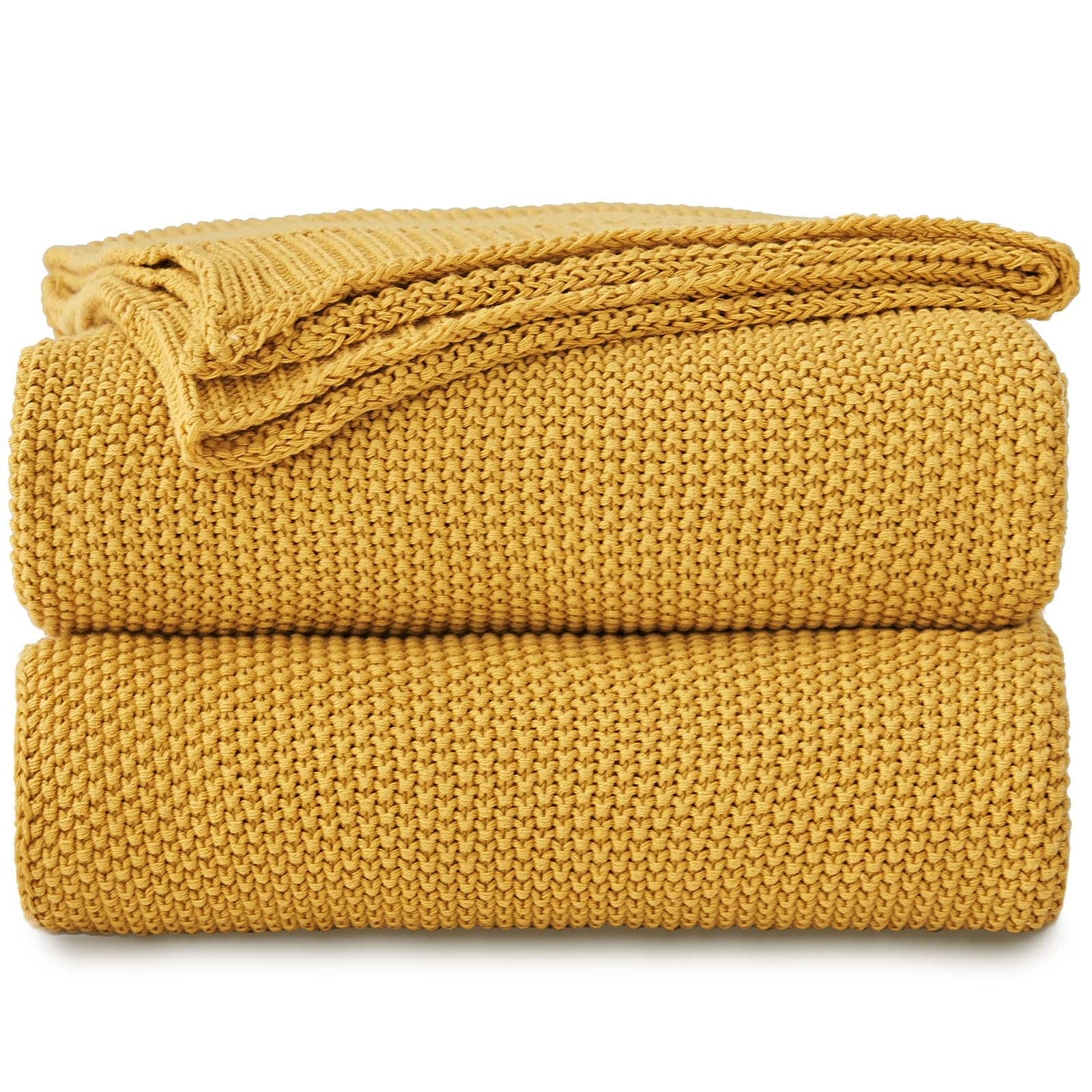 Knit Beige Throw Pillow — 60"