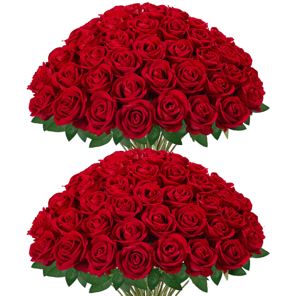 Velvet Luxe Black Artificial Flowers