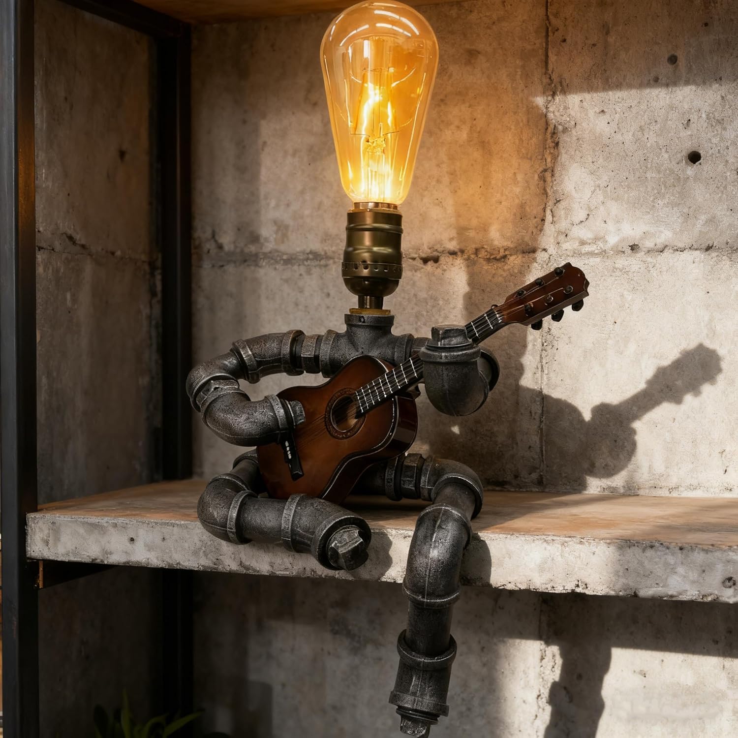Adjustable Brown Desk Lamp — coffee