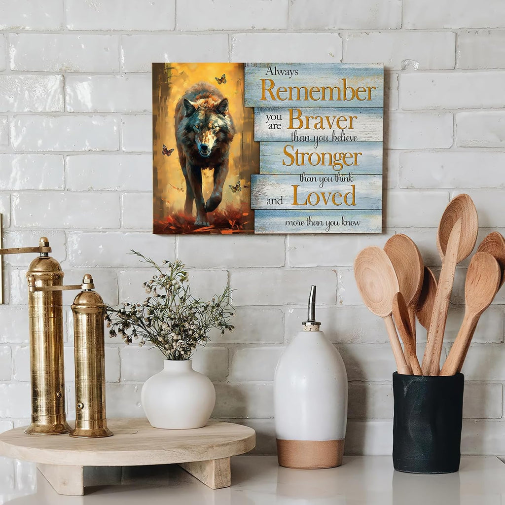 Framed Metal Canvas Wall Art — 16" - View 4
