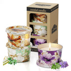 Soy Wax Wood Scented Candle