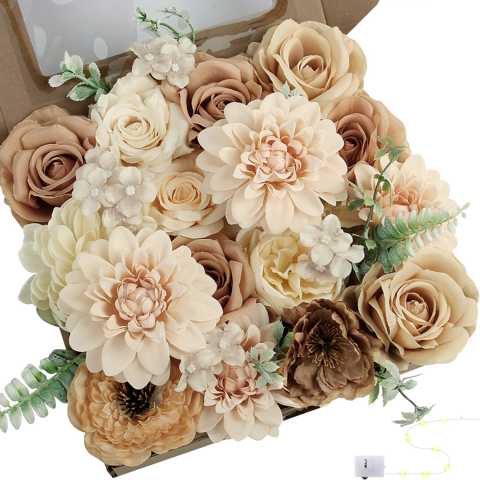 Blue Artificial Flowers