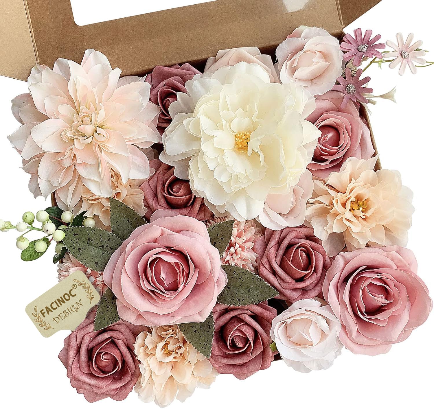 Beige Artificial Flowers