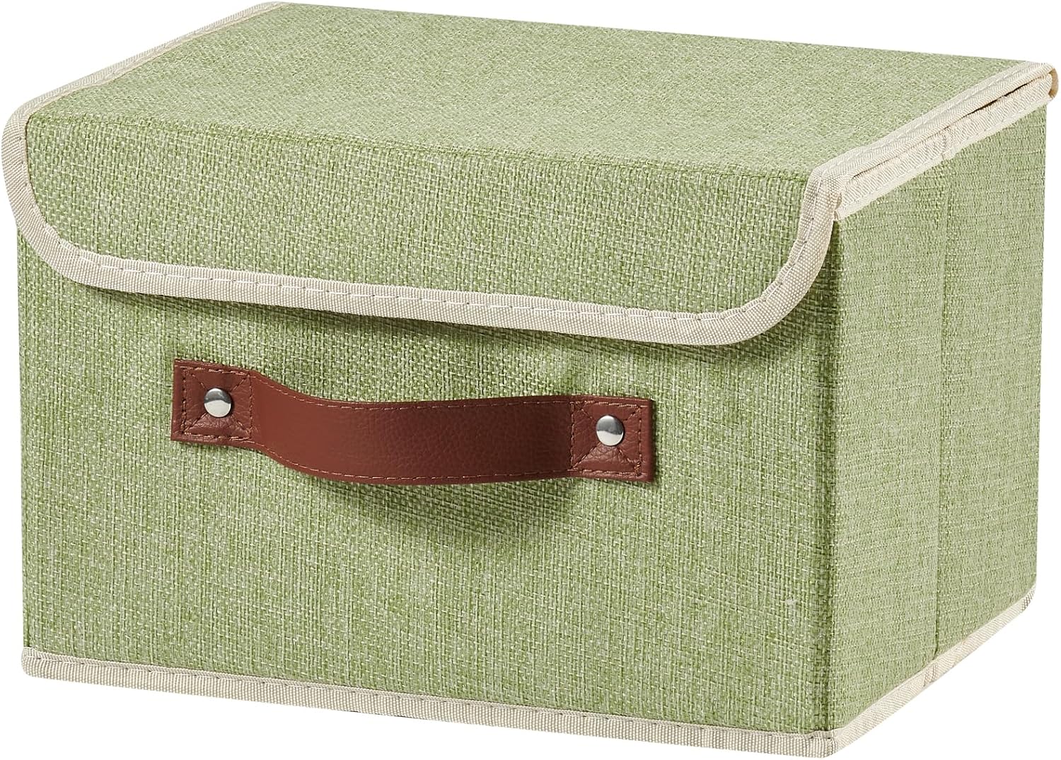Linen Beige Storage Bin — Set of 1 — Small (Set of 1)