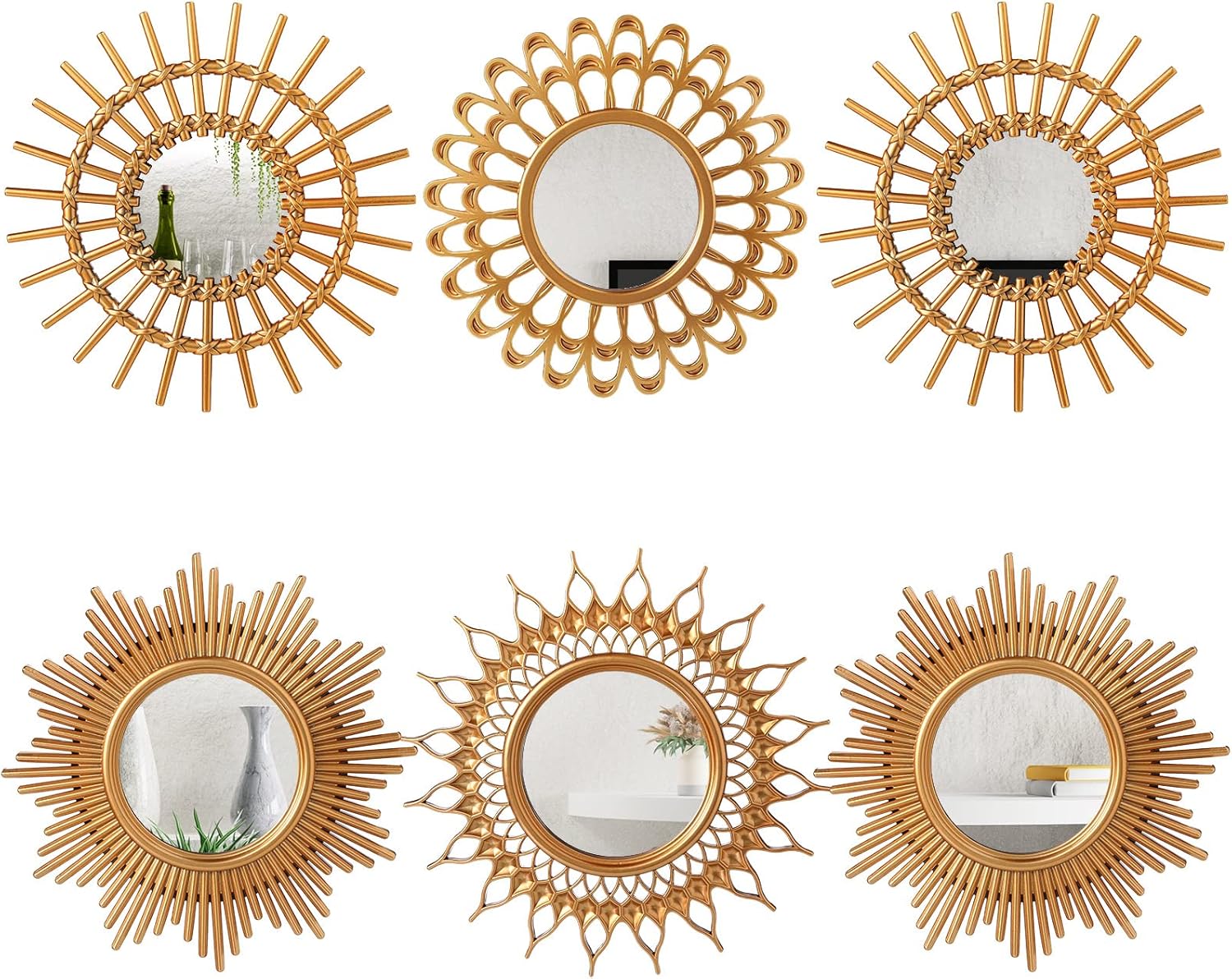 Luxe Gold Mirror — Gold
