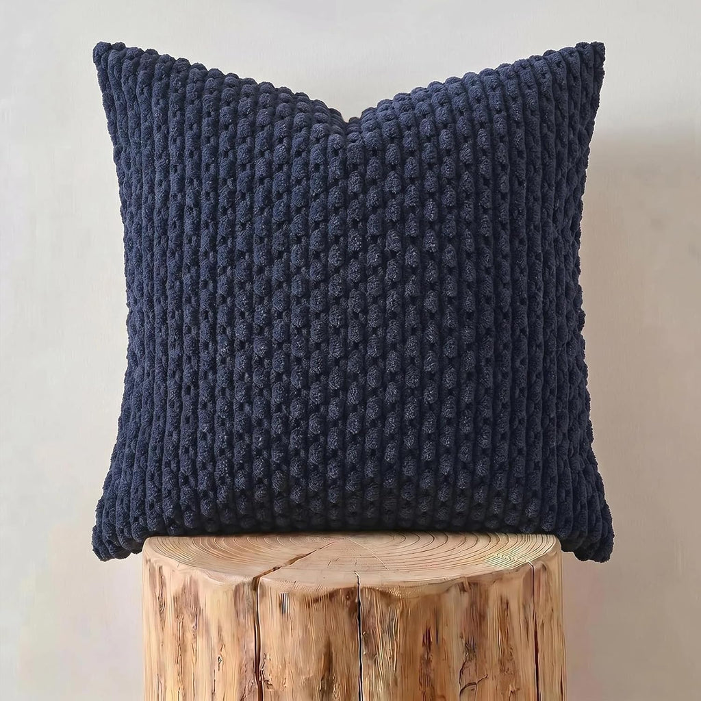 Boho Beige Throw Pillow Cover — 18" - View 2