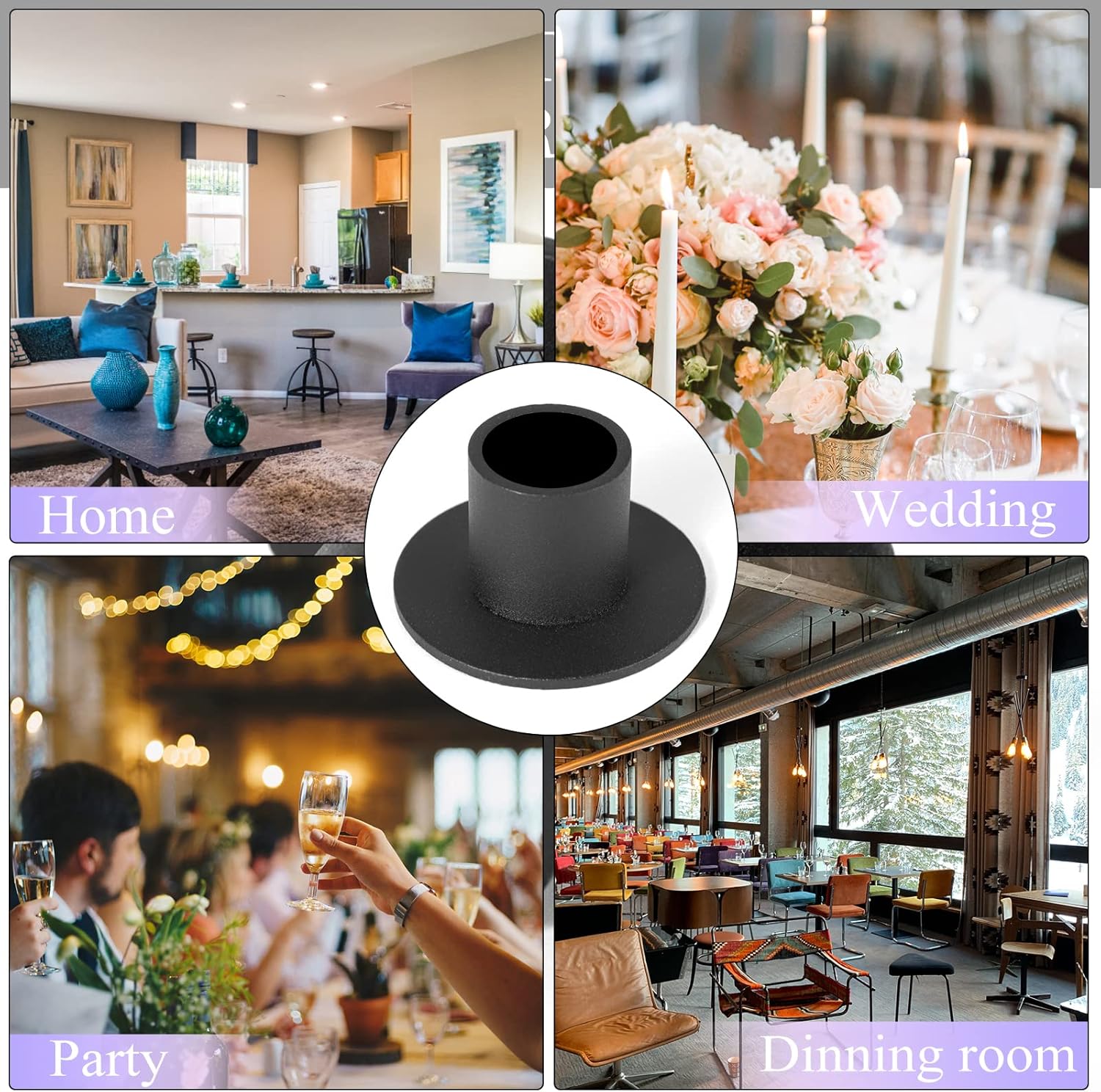 Farmhouse Wax Candle - View 6