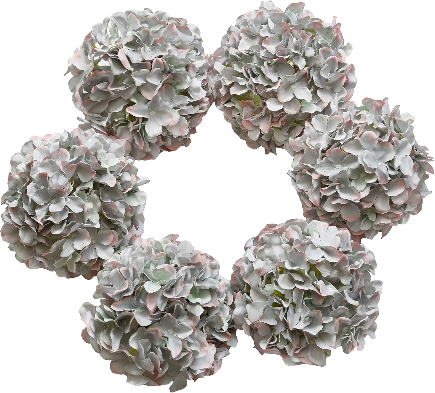 Beige Artificial Flowers — Set of 6 — Morandi