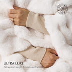 Luxe Beige Throw Pillow — 50" - View 3
