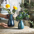 Farmhouse Black Vase Set — Set of 2 - View 5