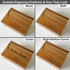 Personalized Farmhouse Wood Home Decor — 11x8 - View 3