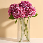 Blue Artificial Flowers — 20" — Rose Red