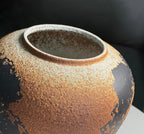 Round Farmhouse Black Vase - View 6