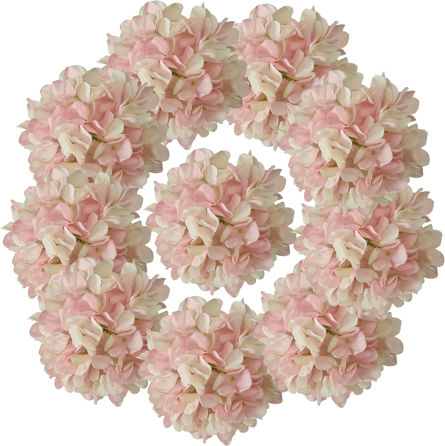 Blue Artificial Plant — 7.1" — Pink