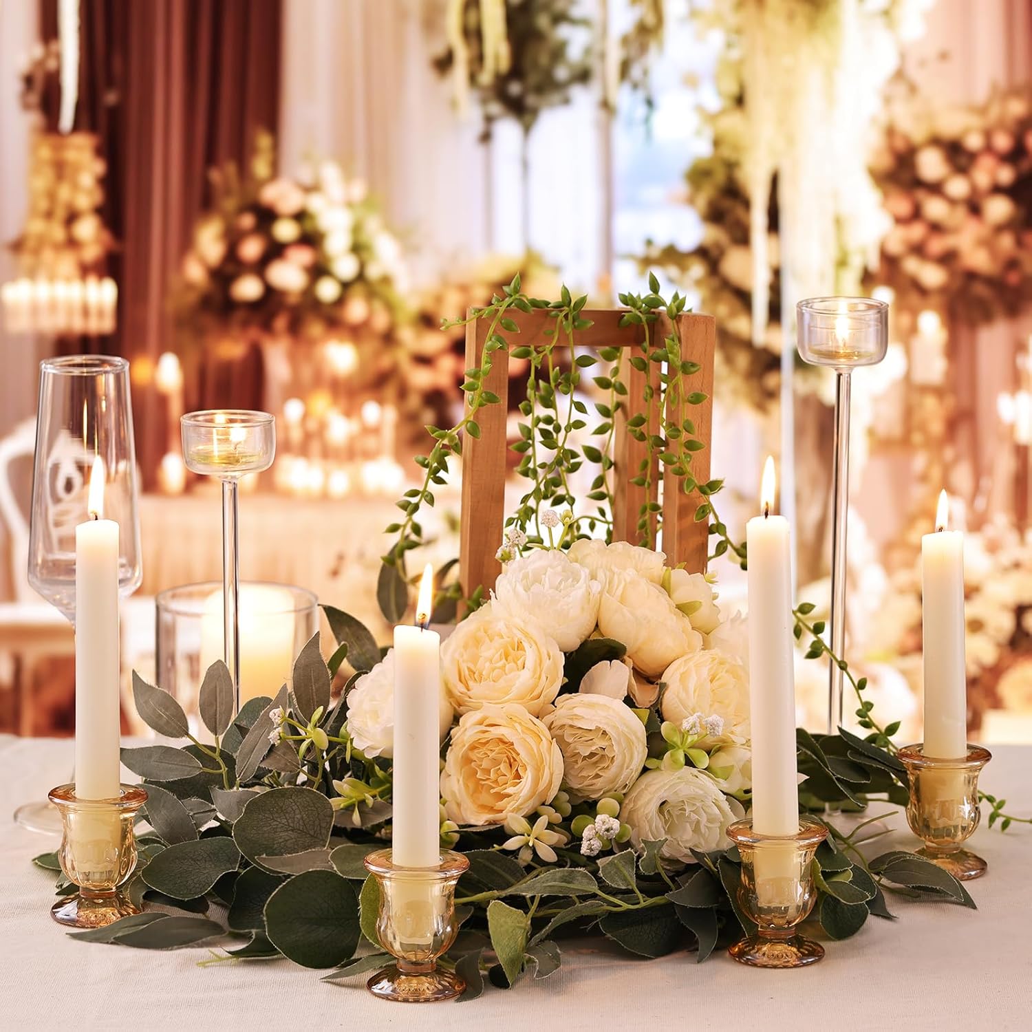 Farmhouse Gold Candle — 2.5" - View 7