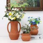 Farmhouse Orange Vase — Terracotta