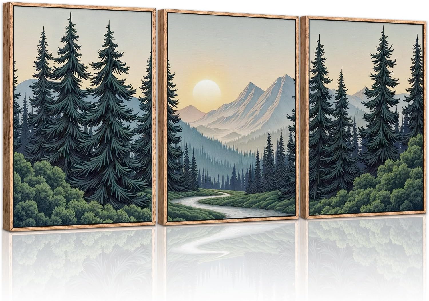 Framed Farmhouse Beige Canvas Wall Art — 16" — 16"L x 24"W