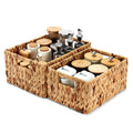 Rectangular Rattan Storage Basket — 15"