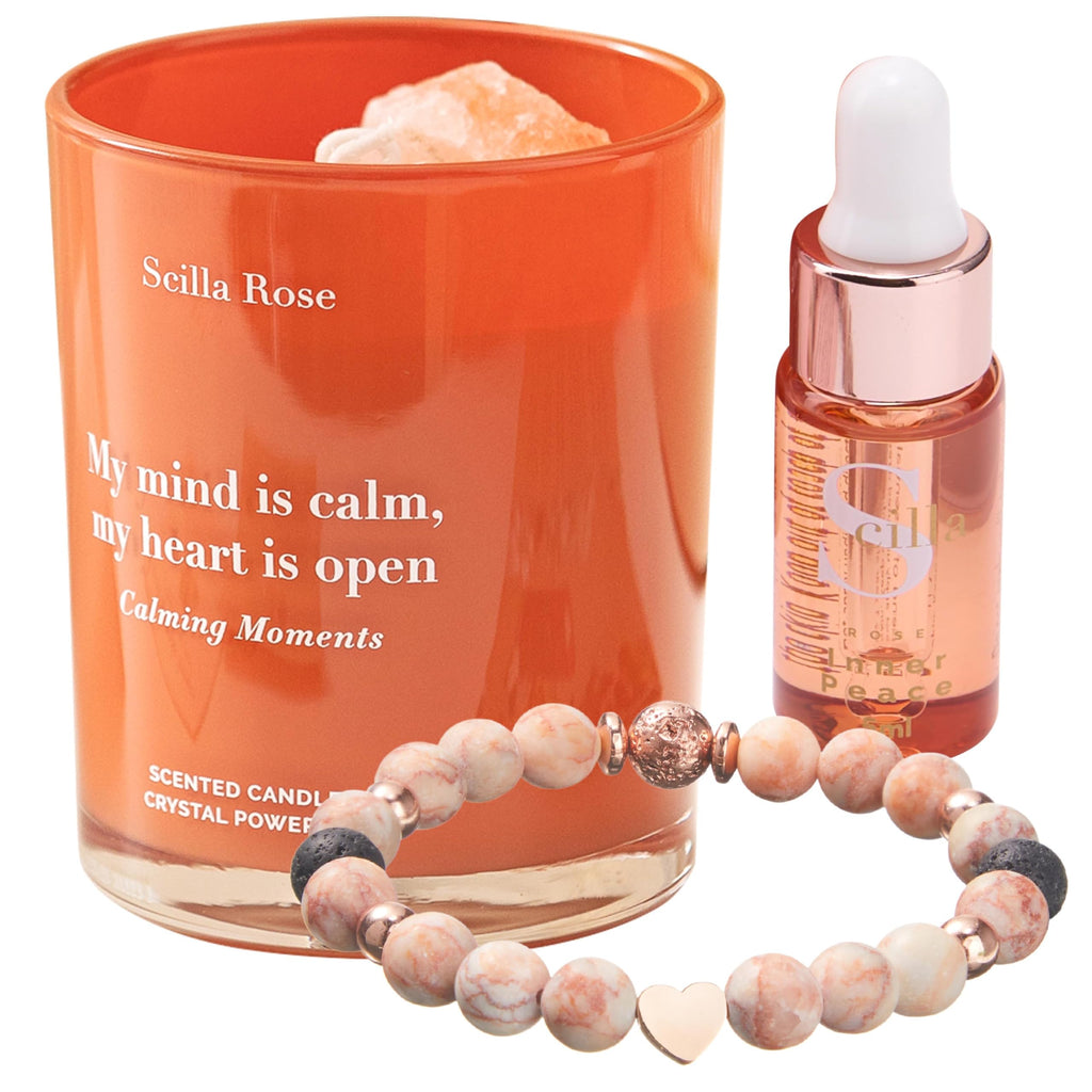 Luxe Glass Candle Set