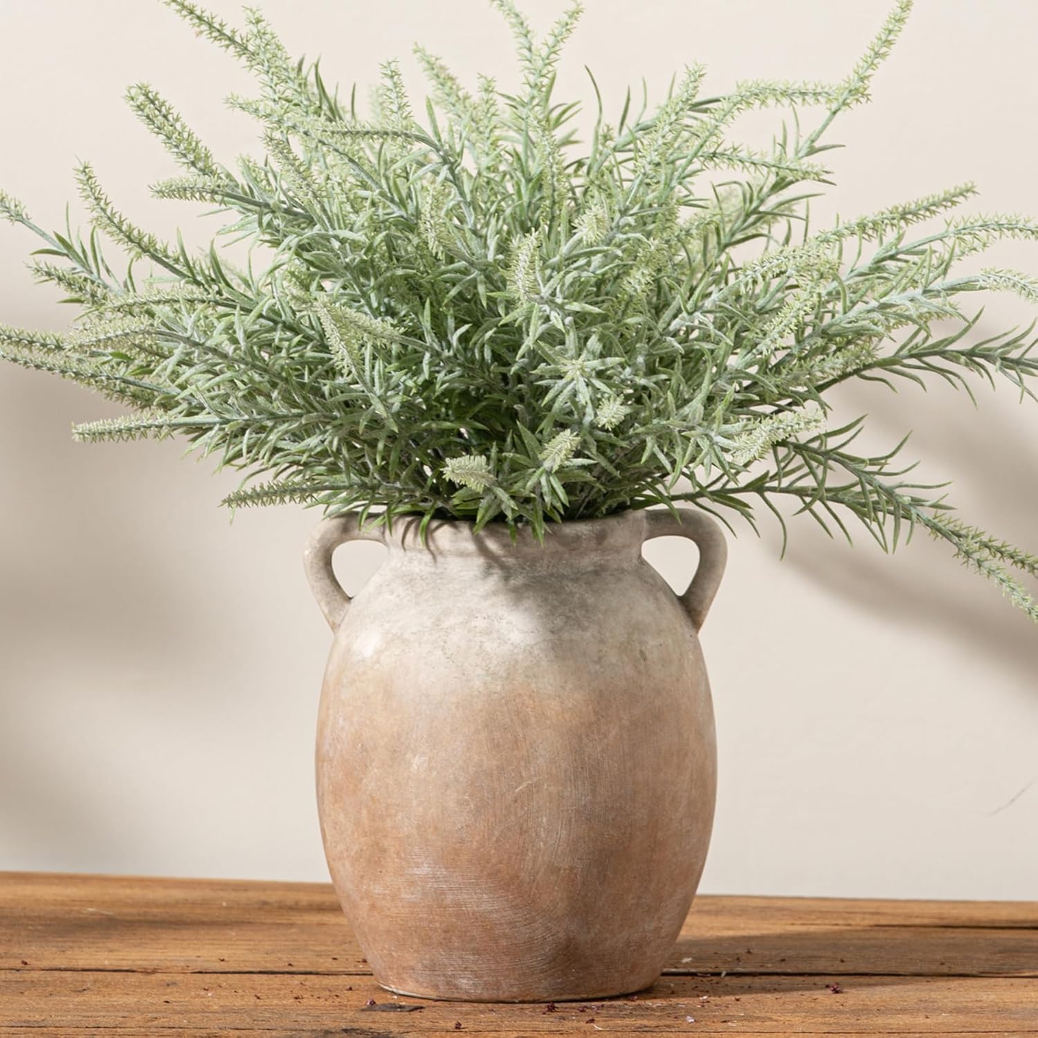 Farmhouse Black Flower Vase — 6" — M-aged Terra