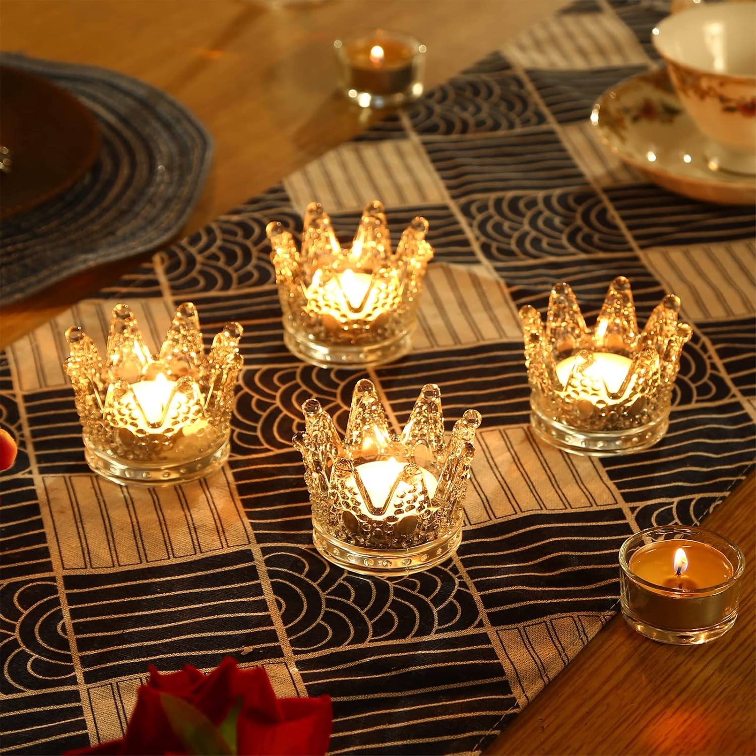 Luxe Orange Candle — Clear