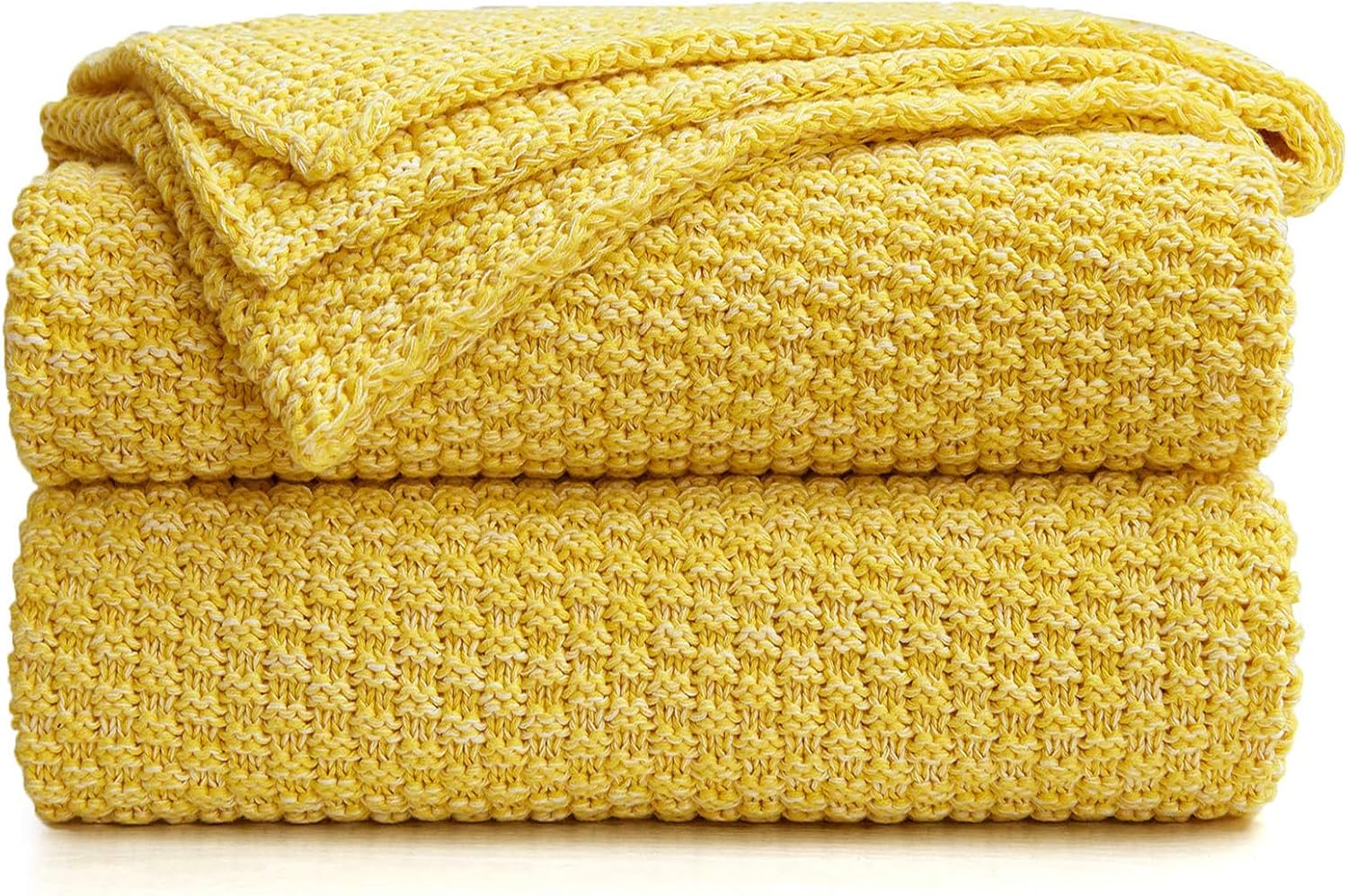 Oversized Beige Throw Pillow — 60" — Yellow