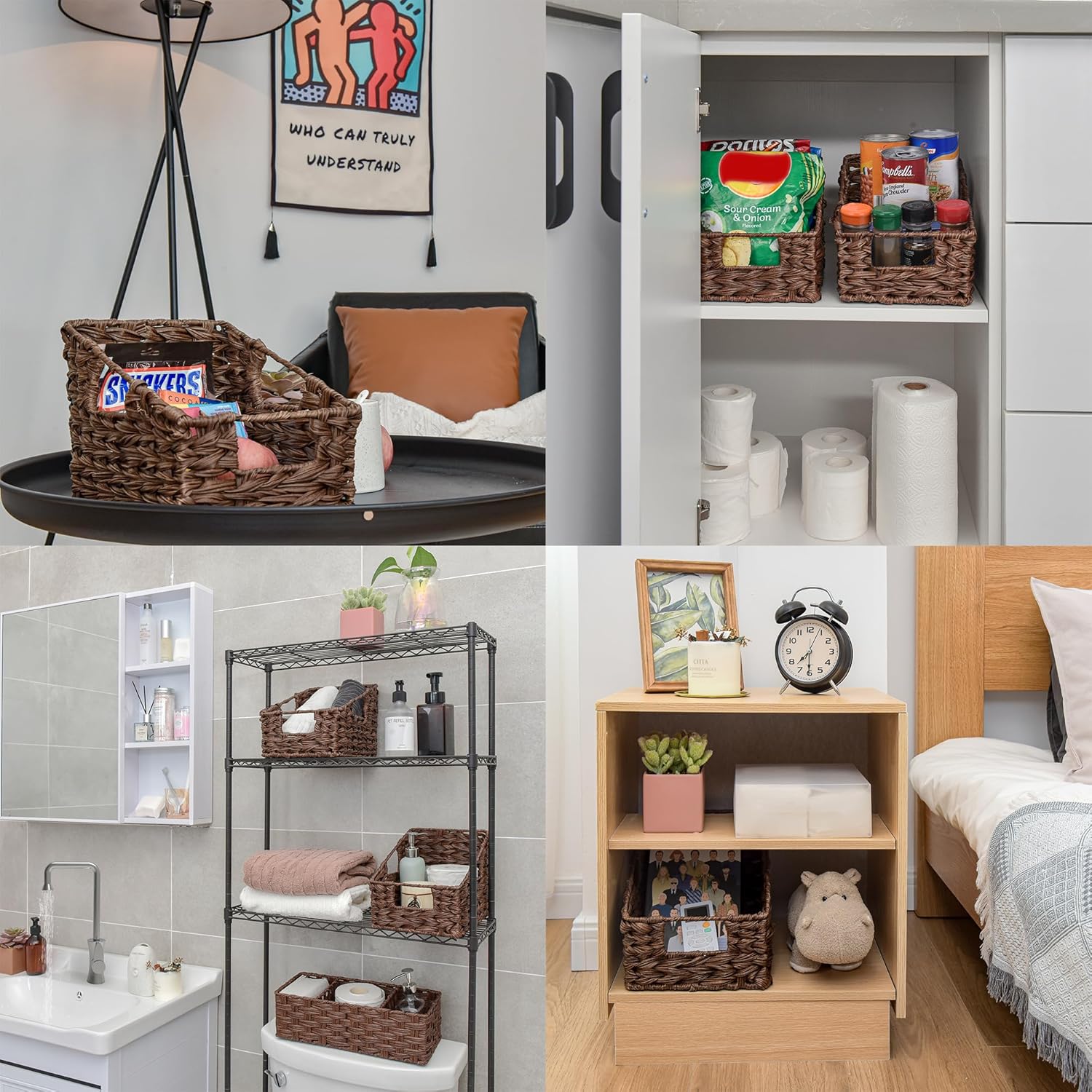 Boho Beige Storage Bin — 2x10 - View 9