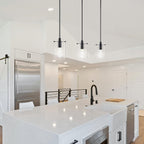 Black Pendant Light - View 3