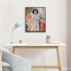 Framed Fabric Wall Decor - View 2