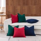Boho Beige Throw Pillow Cover — 18" - View 6