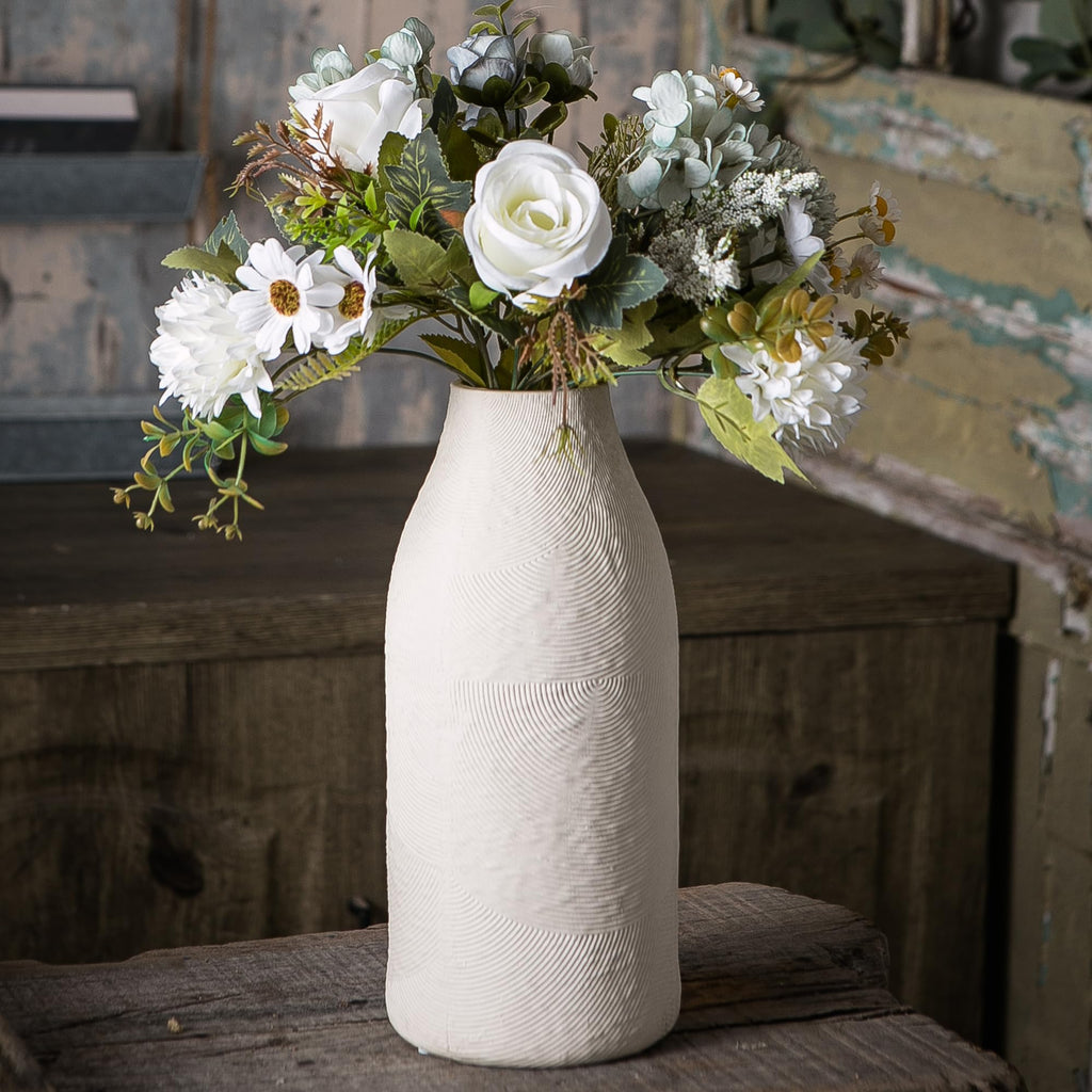 Boho Red Decorative Vase