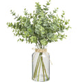 Farmhouse Glass Artificial Plant — 12"