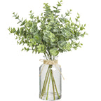 Farmhouse Glass Artificial Plant — 12"