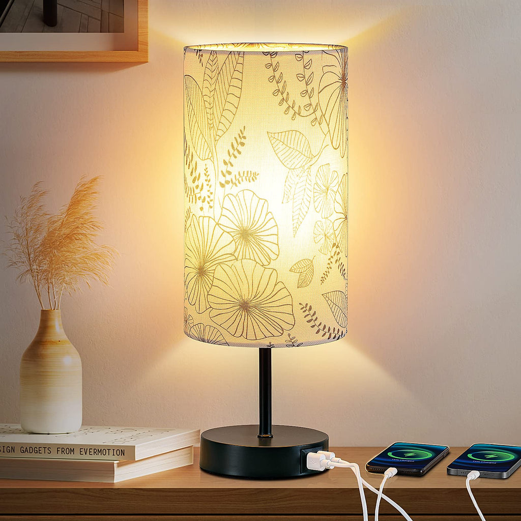 Dimmable Blue Bedside Lamp