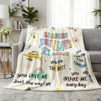Fabric Throw Pillow — 60" - View 5