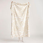 Beige Throw Pillow - View 3