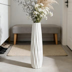 Farmhouse Ceramic Flower Vase — 17.7" - View 6