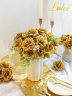 Luxe Black Artificial Flowers — 3.1" - View 5