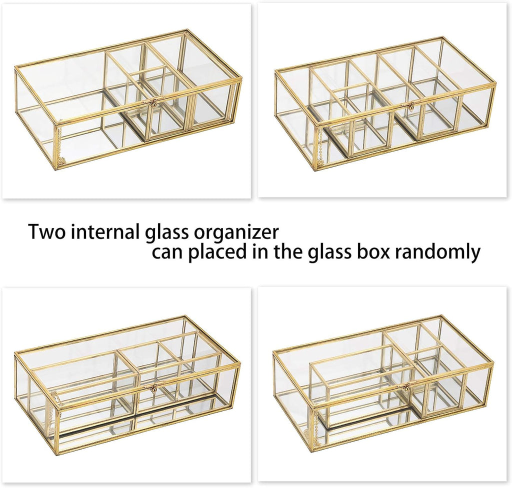 Luxe Glass Mirror — 1" - View 4