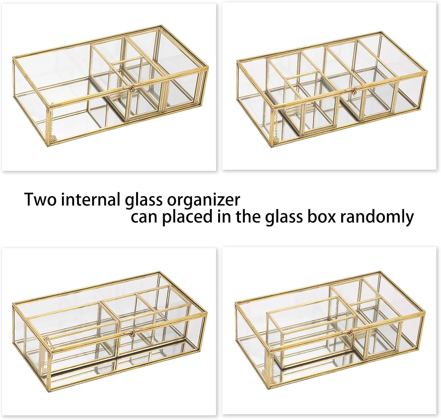 Luxe Glass Mirror — 1" - View 4