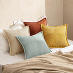 Boho Green Throw Pillow Cover — 20" - View 4
