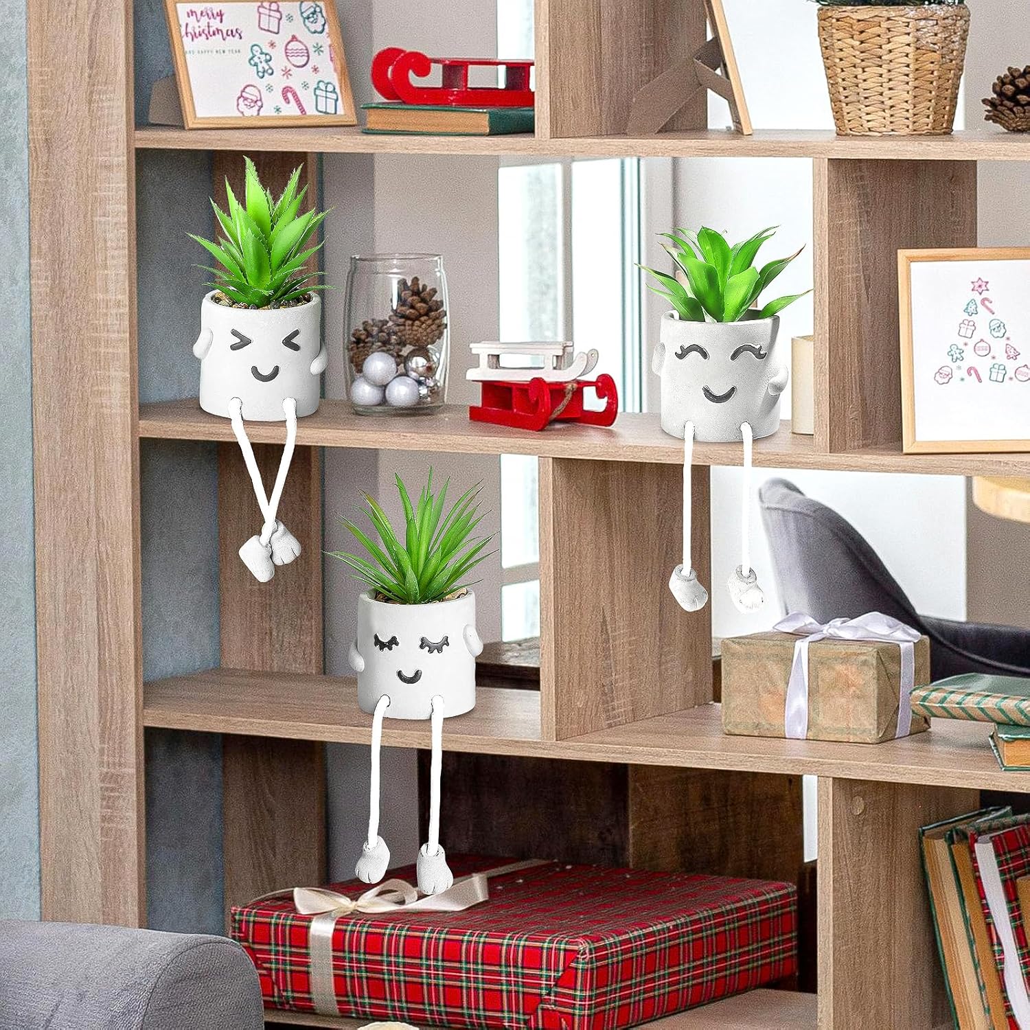 Stone Faux Succulent - View 7
