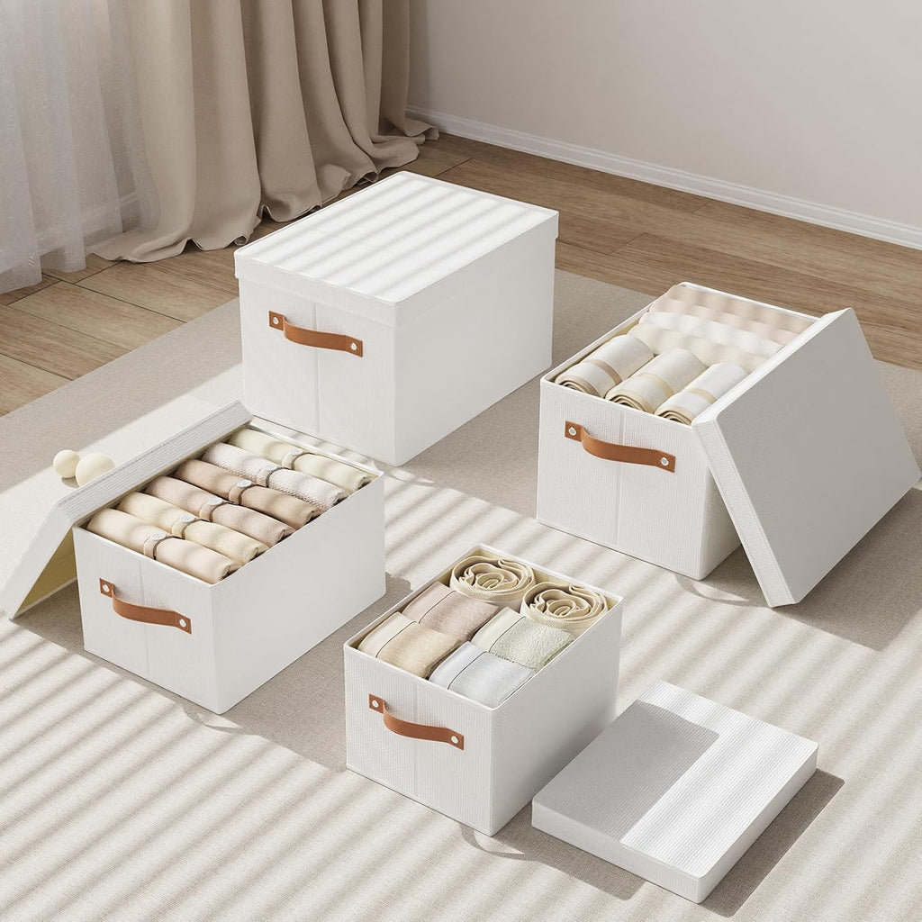 Beige Storage Bin — 13" - View 7