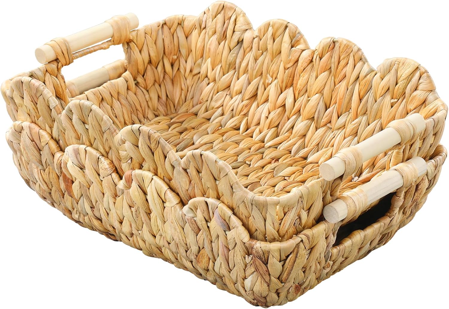 Wood Storage Basket - View 10